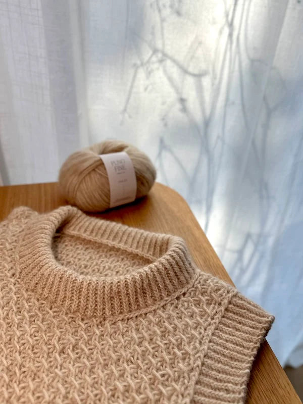 GLORIA VEST (O-neck) - Adorable knits