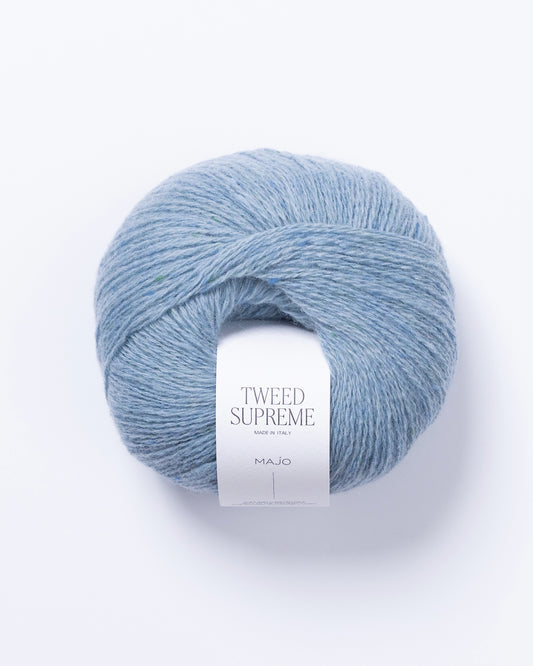 Tweed Supreme - DOVE BLUE