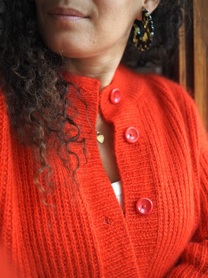 GILET MARINE - Atelier Emilie