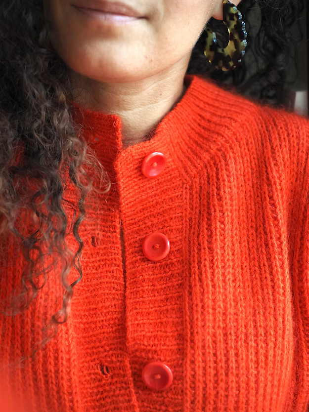 GILET MARINE - Atelier Emilie