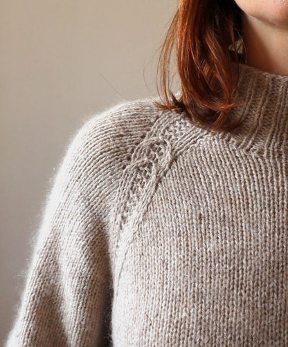 WOVEN ARCHES SWEATER - Kat and Stitches