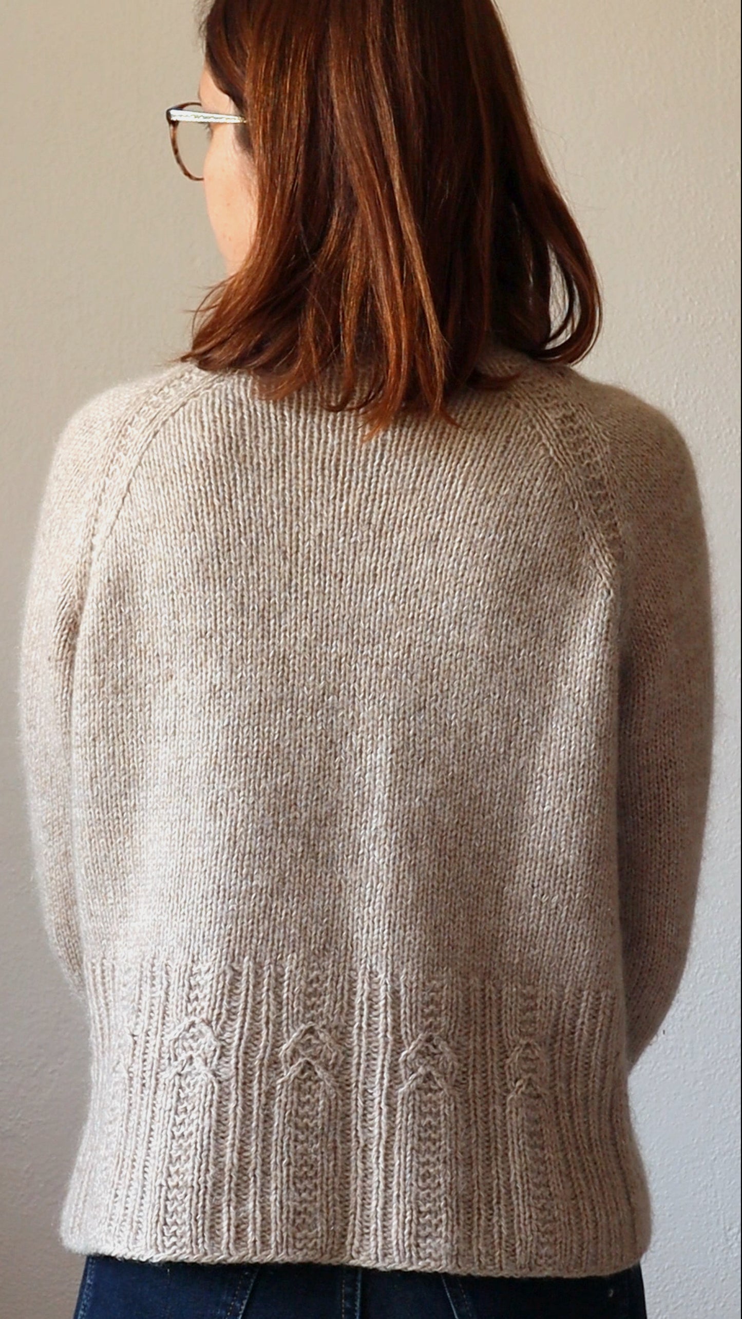 WOVEN ARCHES SWEATER - Kat and Stitches