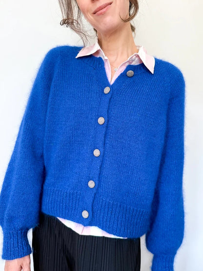 GRACE CARDIGAN CREW NECK - Adorable knits