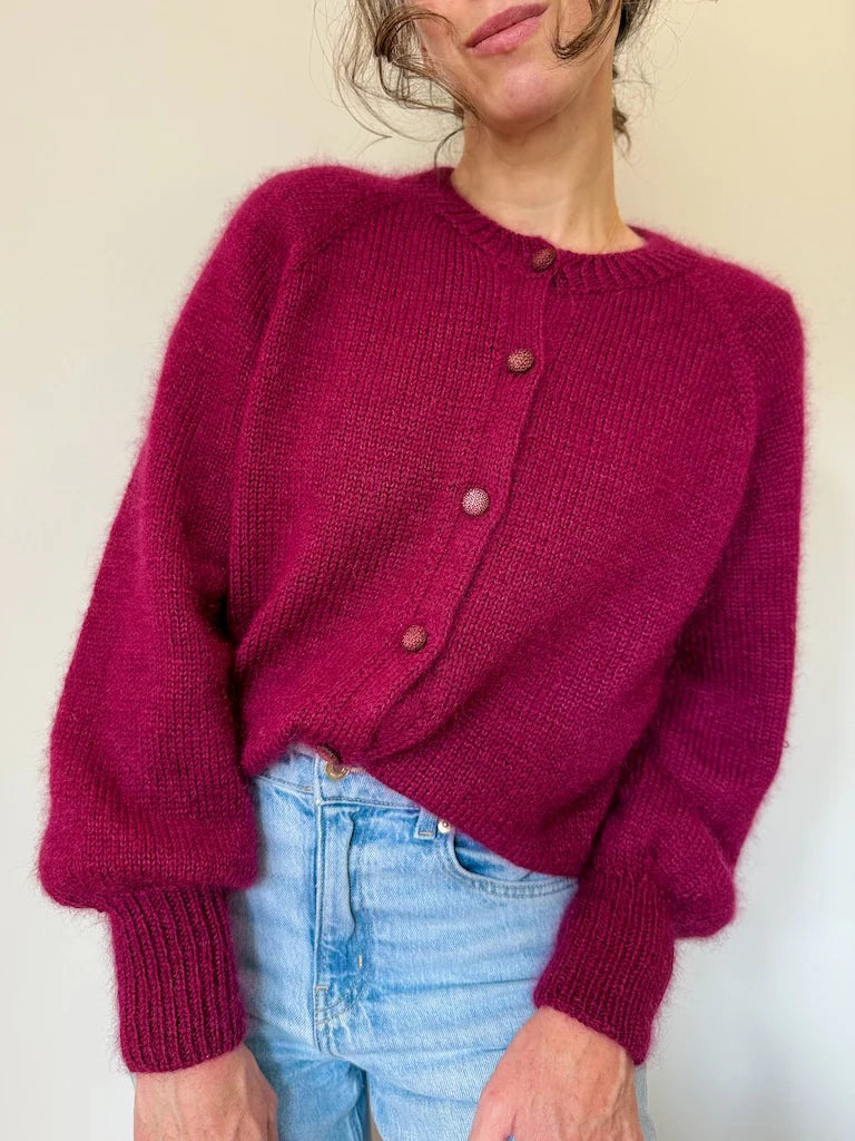 GRACE CARDIGAN CREW NECK - Adorable knits