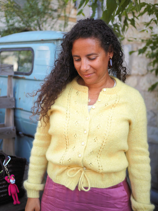 GILET POINTELLE - Atelier Emilie