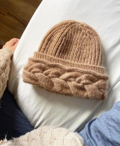 BRAIDED BEANIE - Wool & Beyond
