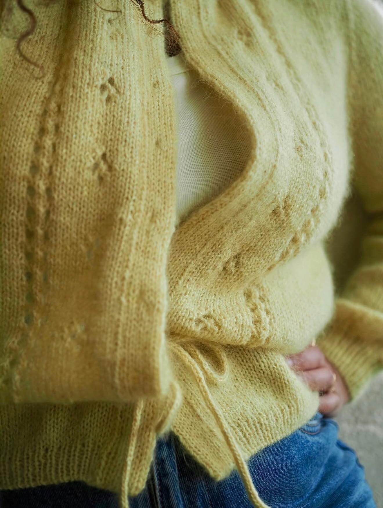 GILET POINTELLE - Atelier Emilie