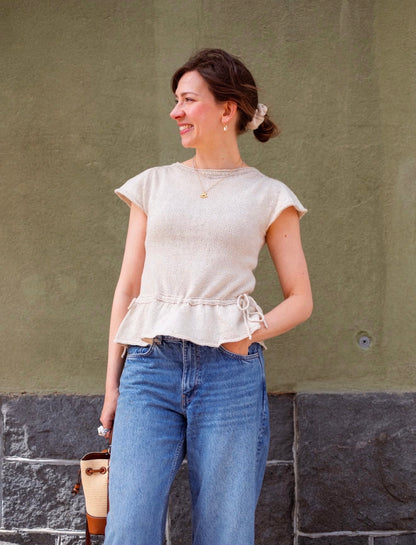 FLUTTERBY TOP - Kutovakika Knits