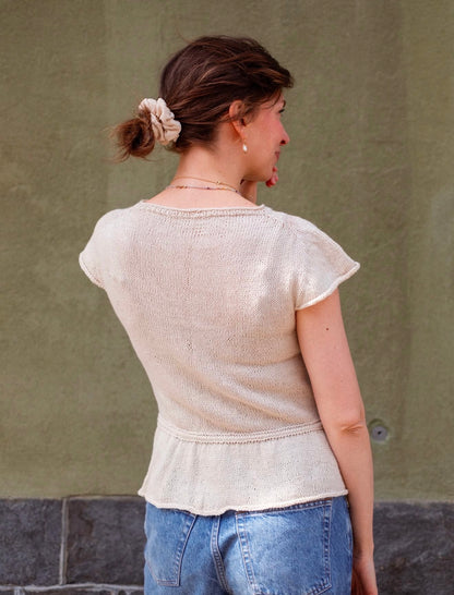 FLUTTERBY TOP - Kutovakika Knits