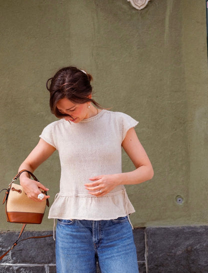 FLUTTERBY TOP - Kutovakika Knits