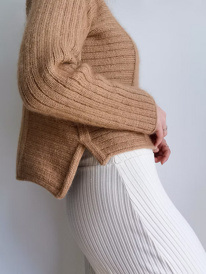 BASIC RIB SWEATER