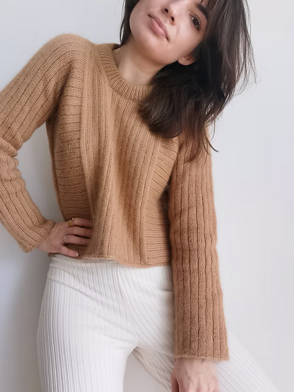 BASIC RIB SWEATER